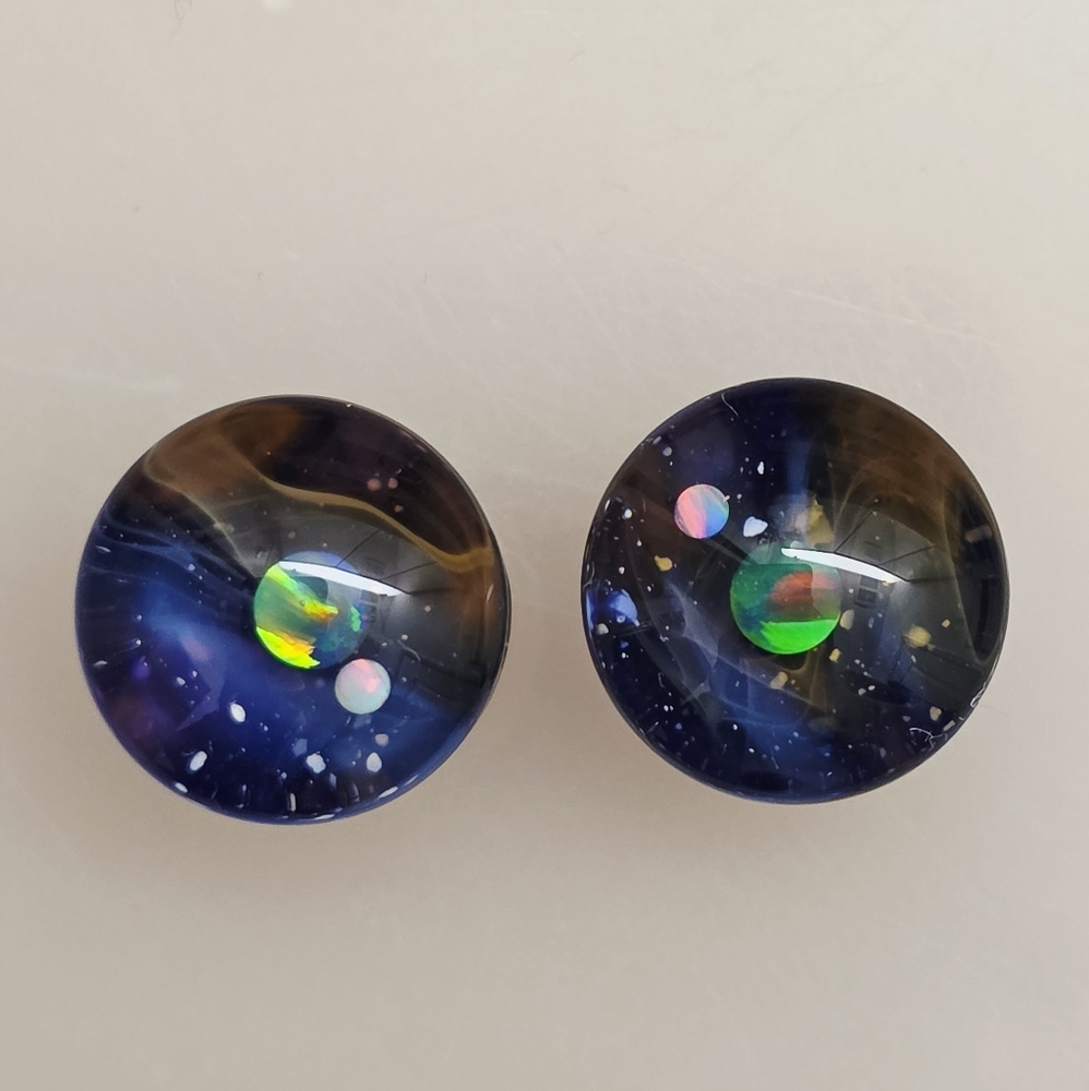 Glass Plugs Gauges 1/2 inch 13mm